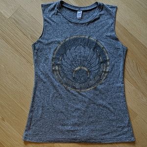 ❌SOLD❌ Gray Sleeveless Tee